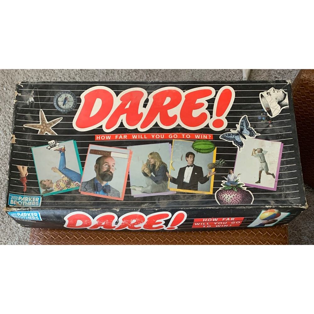 Vintage 1988 Dare! Board Game By Parker Brothers
